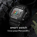 696 X12 Smart Bracelet IP68 Heart Rate Monitor Fitness Sports Watch (Black)