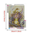 5D DIY Full Drill Diamond Painting Frog Embroidery Mosaic Craft Kit (W1128)