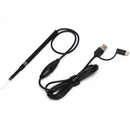 3 In 1 USB Endoscope Visual Ears Cleaning Earpick Spoon Earwax Removal Kit T Nw