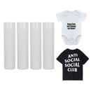 4Pcs  Transfer Vinyl Iron on for T Shirts Fabrics DIY Embellishment