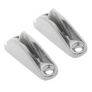 2pcs Boat Rope Clam Cleat (47 x 14 x 17mm) - 316 Marine Stainless Steel
