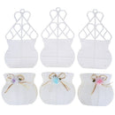 Artificial Rattan Wall Hanging Basket Flower Vase Home Decoration Random ColoR3C