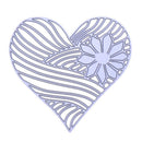 1pcs Love Flower Metal Cutting Die Stencil Embossing Template for Scrapbook Gift