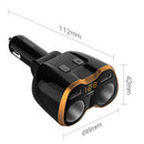 M96 Universal Smart Power Adapter Dual USB Ports Socket Fast Car Charger Phone