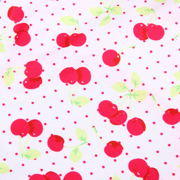 Spring Summer Puppy Small Dog Vest Clothes Pet Shirt (Cherry  Red)(M)