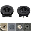 2x Car Mat Carpet Clips Fixing Grips Clamps Floor Holders Sleeves Premium BlacME