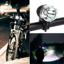 1200Lm Lumens 3 Modes XM-L T6 LED Bicycle Light Headlamp Q5 USB