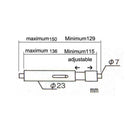 Replacement Toilet Washroom Paper Roll Holder Roller Spindle Tool Insert Ni A7J5