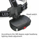 LED Head Torch Headlight Camping Headlamp USB Rechargeable Waterproof