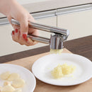 New Heavy Duty Stainless Steel Garlic Squeeze Press Portable Kitchen Tools