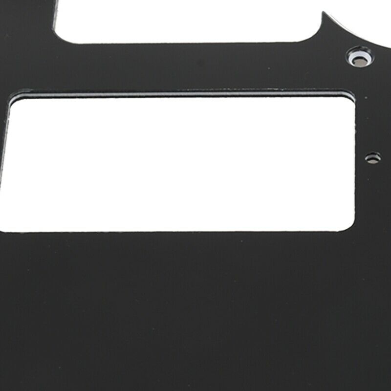 Black 3 PLY Electric Guitar Humbucker Pickup Cut Pickguards For Tele Style