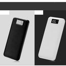 20000mAh Dual USB Mobile Battery Charger Power Bank Case DIY Kit black
