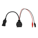 1X(Obd Ii 16P To Fiat 3P Auto Diagnostic Connector Is Suitable For Fiat Car