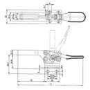 227Kg/500lb Holding Capacity Metal Clamping Clamp Vertical Toggle Clamp toME