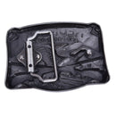 Western Steer Eagle Platinum Color Beauty Cowboy Rodeo Style Belt Buckle ME
