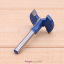 1pc 1/4'' Shank Straight T-Track T-Slot Router Bits Woodworking Cutter