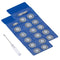 20Pcs Diamond Cutting Wheel(22Mm)with 4Pcs 402 Mandrel(3Mm)and Screwdriver