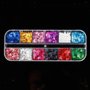 Crafts Nail Sequins Paillettes Iridescent Flakes Nails Art Supplies Decals