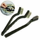 1pc Black Steel Small Brush Cleaning Brushes Wire Spark Wheel Scrub E9K4 Ru Y1M2