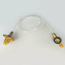 Portable Camping Stove Use Burner Gas Propane Refill Adapter Flat Tank Coupler
