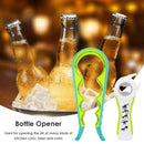 2pcs 4/5in1 Multifunctional Lid Opener Anti-Slip Bottle Tool Kitchen Gadget