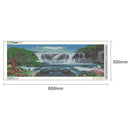 5D DIY Full Drill Diamond Painting Waterfall View Cross Stitch Embroidery