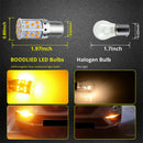 2* Error Free No Hyper Flash Amber Bau15s 7507 PY21W LED Turn Signal Light Bulbs