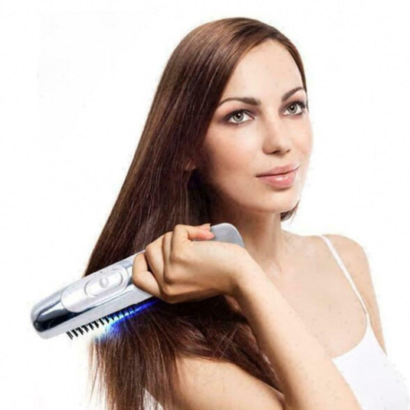 Electric Comfortable Hair Growth Head Scalp Vibrating Brush Massager Comb Q Y1J2