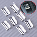 Inner Door Window Lift Switch Button Sequin Trim fit for 14-18 Peugeot 308 3008