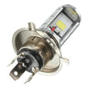 1PCS Motorcycle H4 COB LED Headlight Hi/Lo Beam Front Light Lamp Bulb White OZ