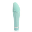 Green Facial Cleansing Brush Sonic Vibration Face Cleaner Silicone Deep Por