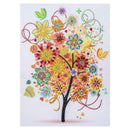 5D DIY Special Shaped Diamond Painting Colorful Tree Cross Stitch Embroider