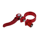 Bike Bicycle Quick Release Seat Post Seatpost Clamp Aluminium Alloy Red 31.