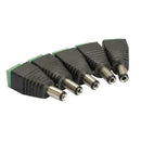 5PCS Mini Coax CAT5 To Camera CCTV BNC Video Balun Connector Adapter