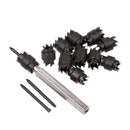 13pcs Spot Weld Cutter, 3/8 inch Rotary Spot Weld Cutter Remover Drill Bits