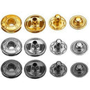 Button Sets Metal No Sewing Snap Button Press Stud Leather Craft Bag Coat C Z8U4