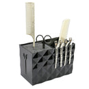 Double Layer Hairdresser Tools Holder Fashion Abs Barber Scissor Case Deskt F5G8