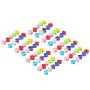 50Pcs Bird Rings Leg Bands Plastic Dove Bands For