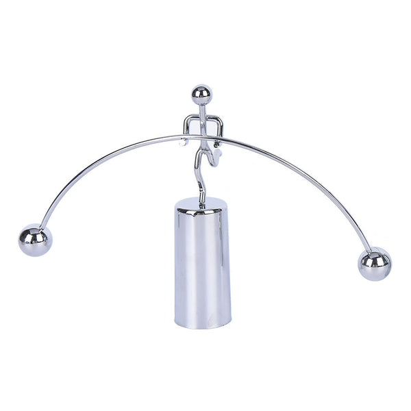 Hot   Weightlifter Gadget Perpetual Motion Desk Art Gift Office Decor  Z