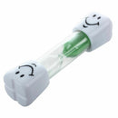 Childrens Toothbrush Timer Hourglass Kids Sandglass Smile Sand Egg 2 Minute X9Y4