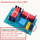 2x Treble/Bass 2-Way Frequency Divider Audio Crossover Filters Board Moudle