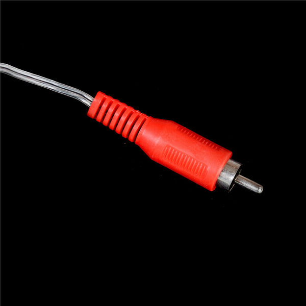 Replacement repair Speaker Bare Wire cable 5ft With RCA Plug to Stripped Ends FT