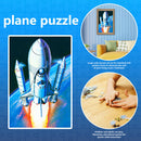 1000pcs DIY Space Rocket Puzzle Educational Learning Assembling Jigsaw Toys