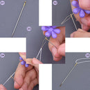 15Pcs/set Plastic Wire Loop DIY Needle Threader Stitch Insertion Hand Machine