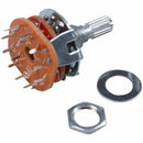 Electronic Machine 3P4T 3Pole 4 Position 2 Deck 15 Pin Rotary Switch B5I7