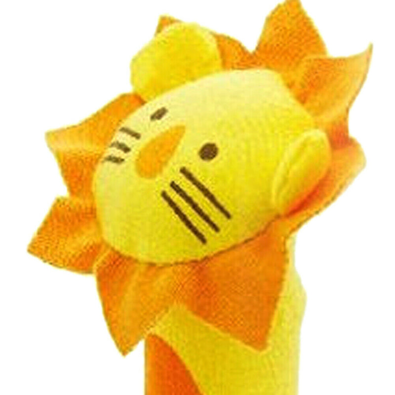 Developmental Animal Soft Stuffed Infant Baby Plush Toys Rattles Kids Lion