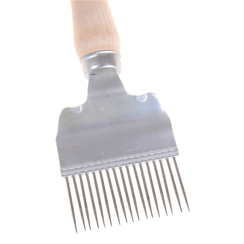 Bee Keeping Tool Stainless Steel Honey Comb Beekeeping Tine Uncapping Fork Hi Gw