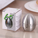 Mechanical Timer Kitchen Cooking 60 Minutes Alarm Stainless Steel Egg  CFG