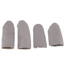 2 Pairs Leather Thumb & Finger Protectors Guards Hand Craft Needle Pin Tools