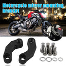 Side Mirror Riser Extender CNC Aluminum Extension Adapter Kit for BMW R1200R